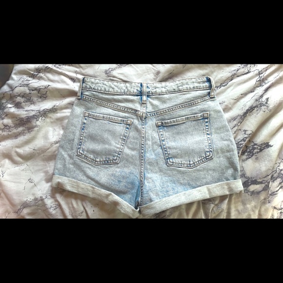 Highest-Rise Wild Fable (Target) Light Wash Denim Shorts - Picture 2 of 2